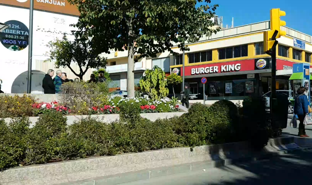 Málaga taxi ride&nbsp;📹