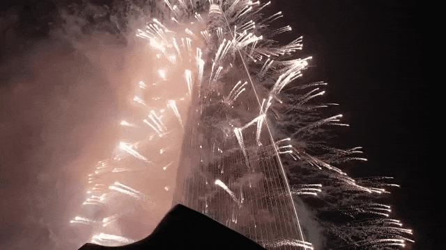 Grand opening of Lotte World&nbsp;Tower