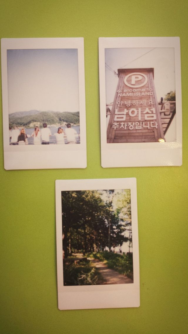 Polaroids of Nami Island&nbsp;🏝️