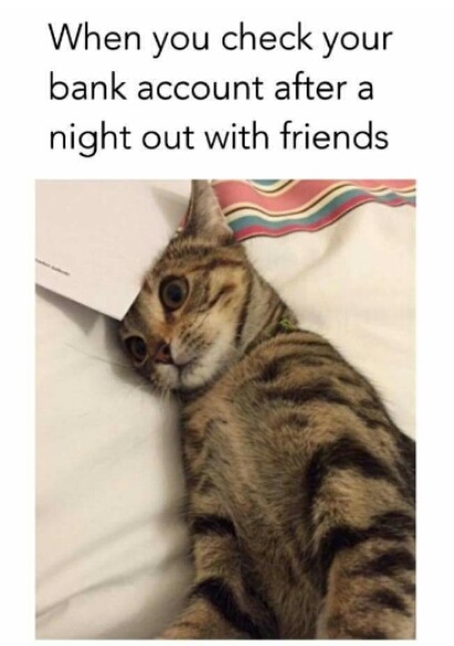 The night out of&nbsp;yesterday