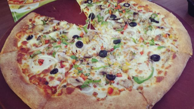 Mr Pizza’s vegetarian&nbsp;pizza