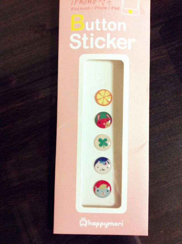 Button stickers
