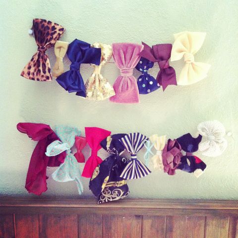 Hair bow organisation