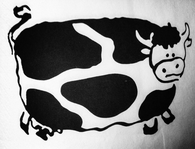 Cow napkin 🐮